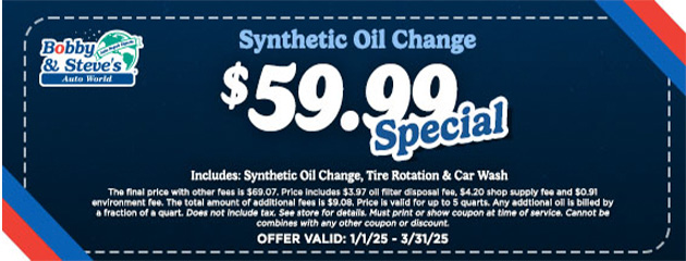 Synthetic Oil Change